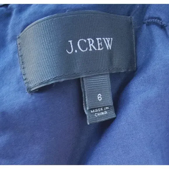 J. Crew Strapless Floral Midi Dress coquette Cottagecore Wedding Romantic SZ 6 - Picture 4 of 4